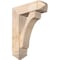 Ekena Millwork Legacy Arts and Crafts Smooth Bracket w/ Offset Brace, Douglas Fir, 7 1/2"W x 24"D x 32"H BKT0806X24X32LEC03SDF - alternate 1